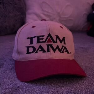 Team Daiwa Cap with Red Brim